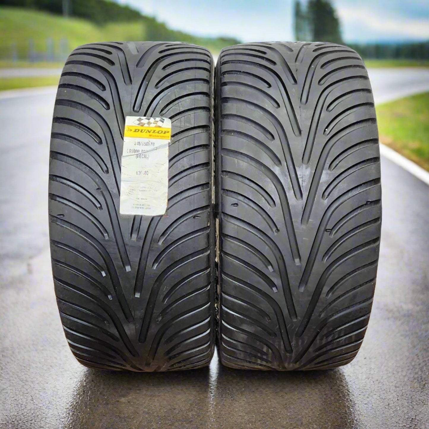 Goodyear (Dunlop) 205/62/17 Racing Wet Tyres. (New Pair)