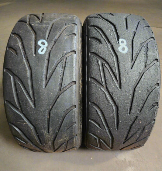 Avon ZZS 185/55/R13 Semi Slick Road Legal Trackday tyres- PAIR 08