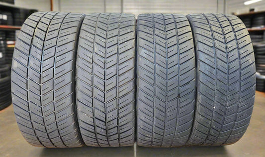 Kumho 210/645/17 Set of Wet Racing Tyres - Set of 4. One sessions use.