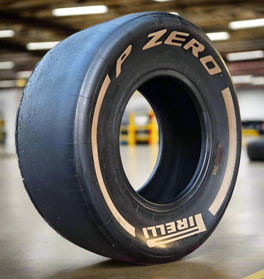 Genuine Pirelli F1 Racing Slick Tyre. Race Used!