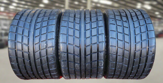 Avon 10.0/21.5/15 (255/55/15) Wet Racing Tyres x 3