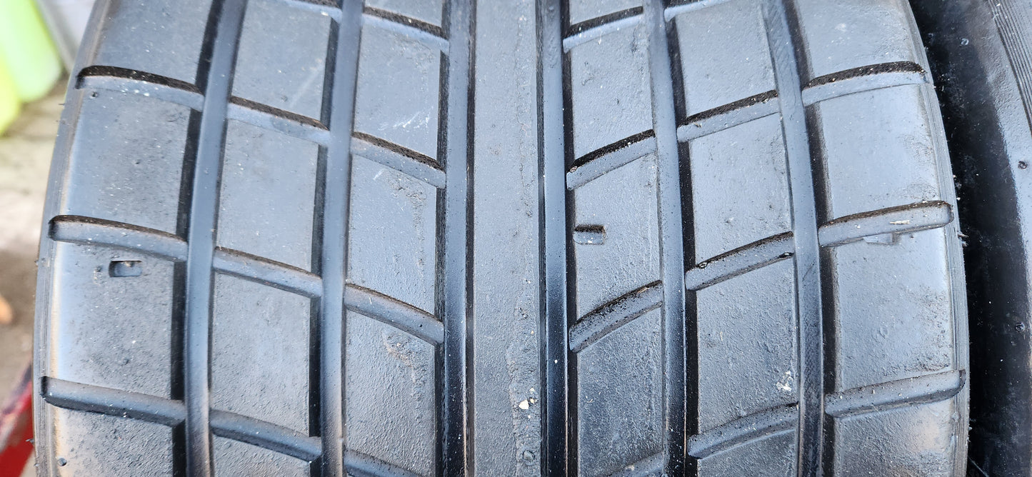 Avon 10.0/21.5/15 (255/55/15) Wet Racing Tyres x 3