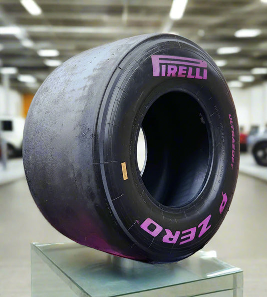 Genuine Pirelli F1 Racing Slick Tyre.