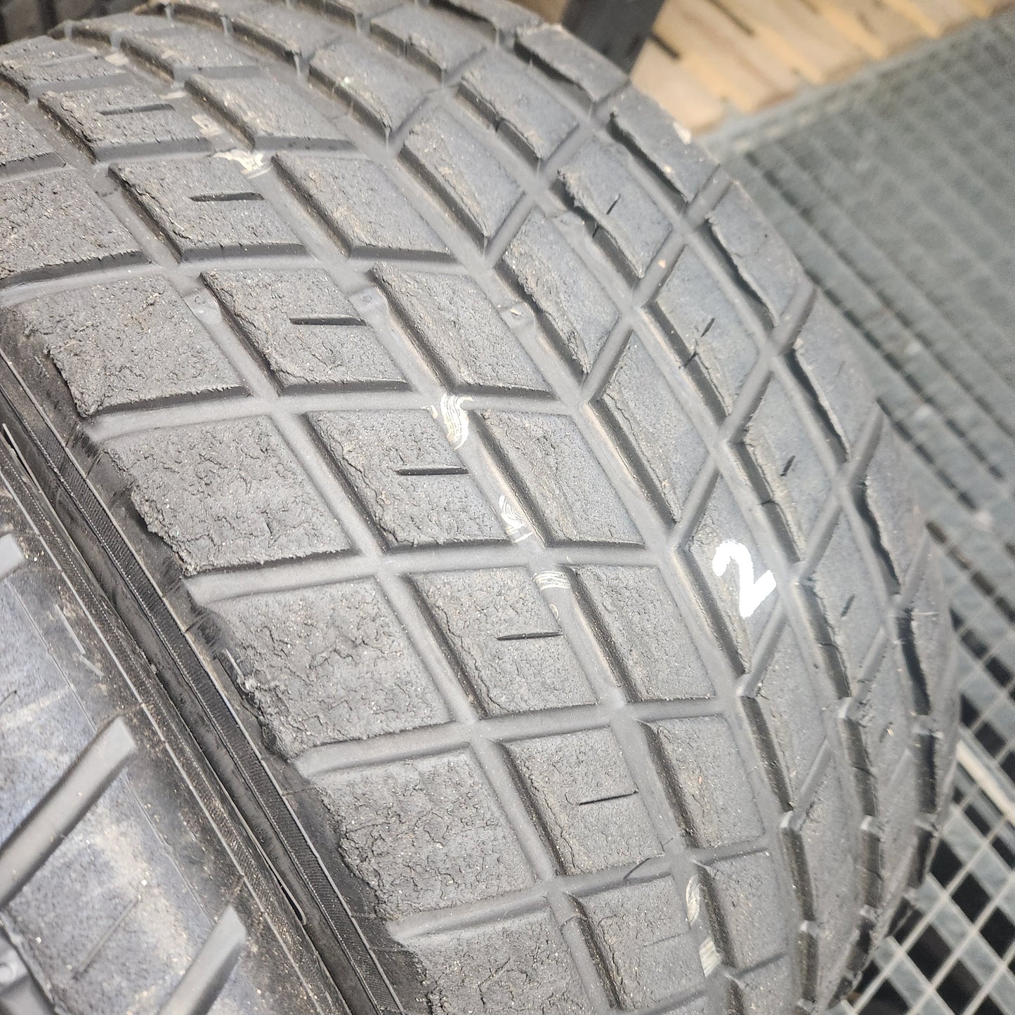 Pirelli 200/54/13 Racing Wet Tyres. Pair 02