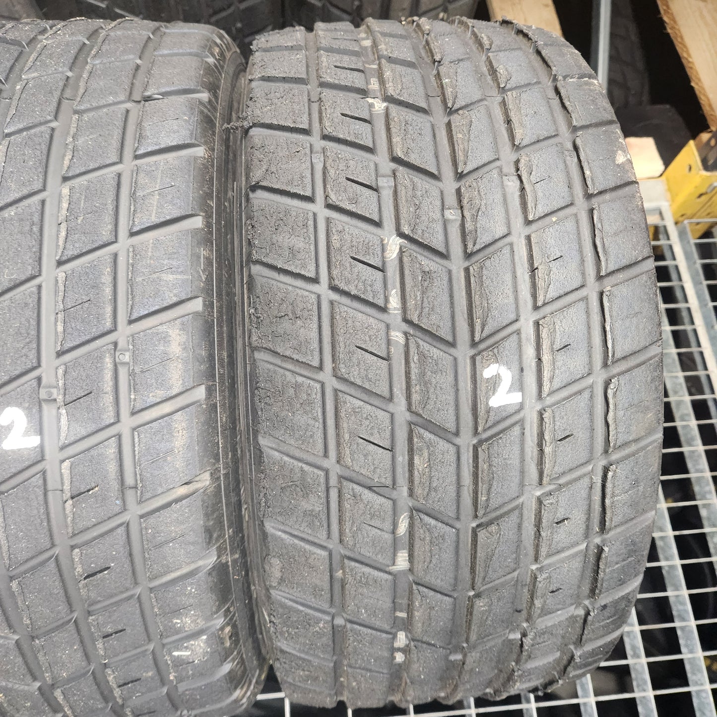 Pirelli 200/54/13 Racing Wet Tyres. Pair 02