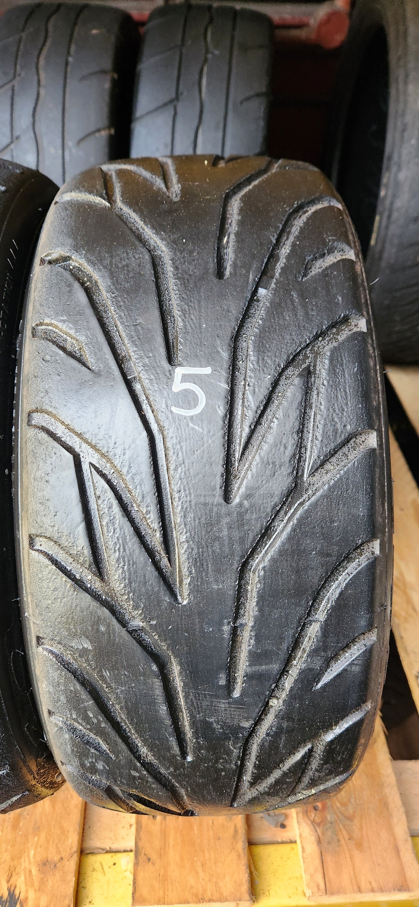 Avon ZZS 185/55/R13 Semi Slick Road Legal Trackday tyres- PAIR 05