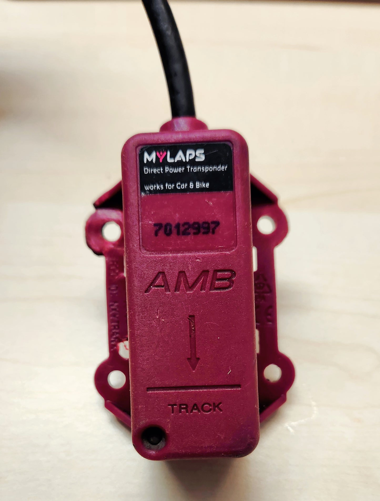 AMB 260 DP Tran X Race Transponder Hard Wired