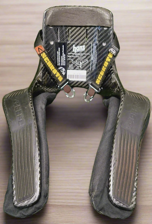 Schroth Carbon Fibre HANS Device. 30 Degree. Single Seater/Radical